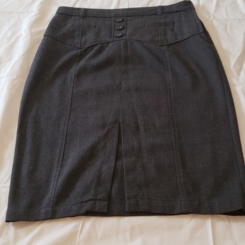 Knee length skirt